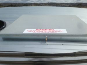 770mm roof access hatch complying to AS3500